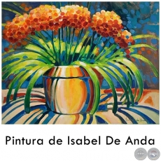 Flores - Artista: Isabel de Anda